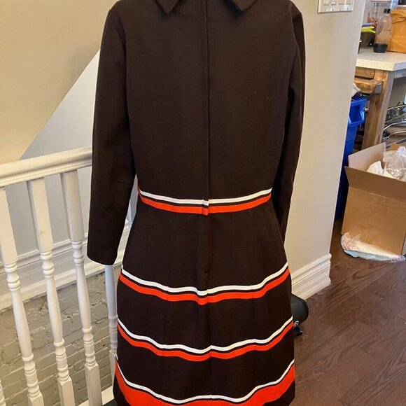 Vintage Brown Poly Superhero Dress - Picture 9 of 10